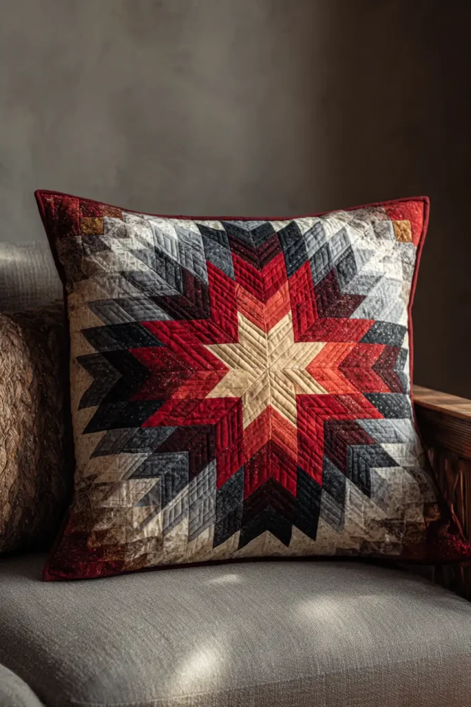 Decorative Lakota Star Cushion Covers for Cozy Living Room Seating