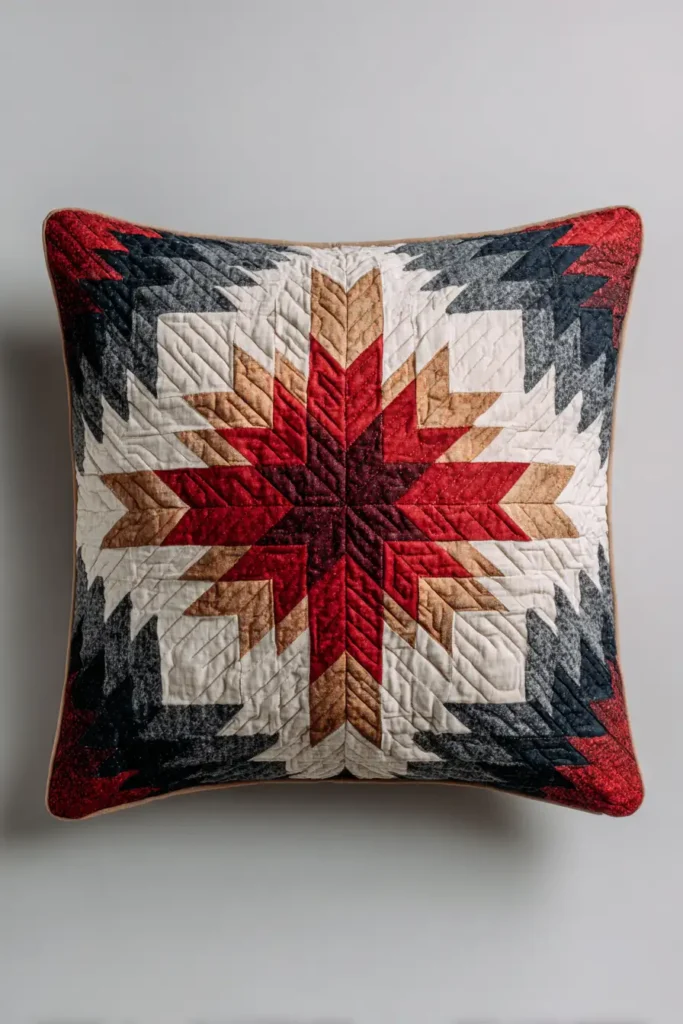 Decorative Lakota Star Cushion Covers for Cozy Living Room Seating