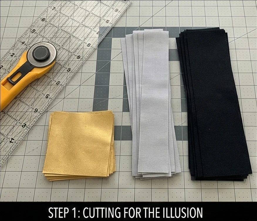 Decorative Log Cabin Quilt Panels for Accent Walls