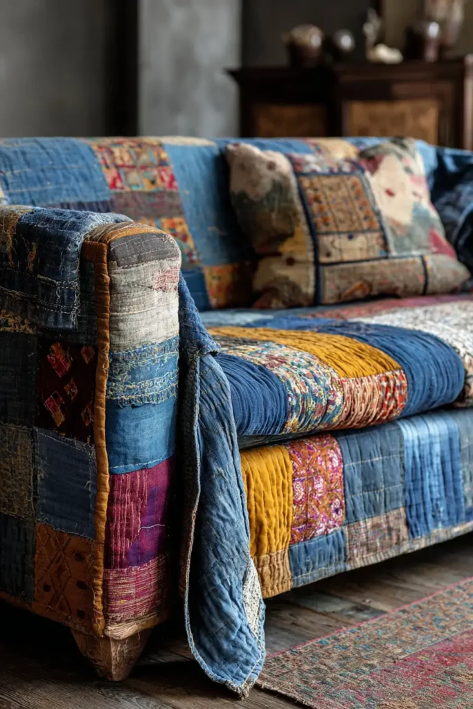 Durable Boho Patchwork Sofa Covers for Stylish Protection