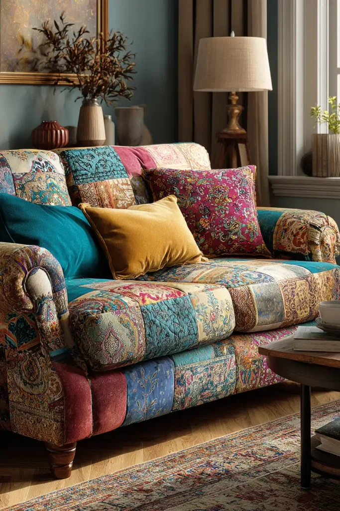 Durable Boho Patchwork Sofa Covers for Stylish Protection