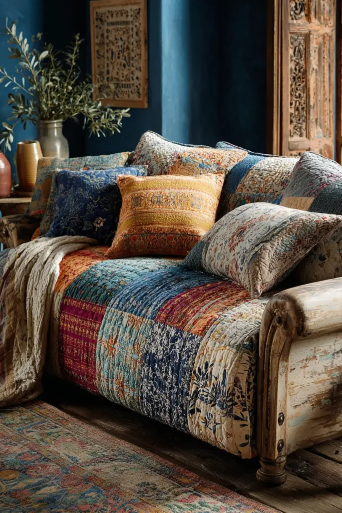 Durable Boho Patchwork Sofa Covers for Stylish Protection
