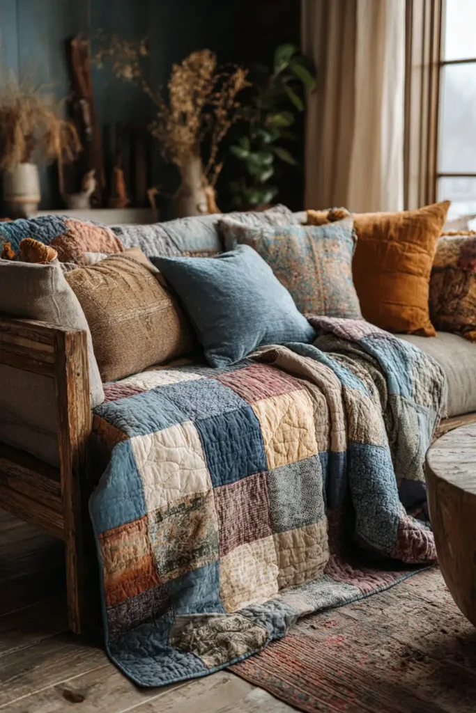 Durable Boho Patchwork Sofa Covers for Stylish Protection