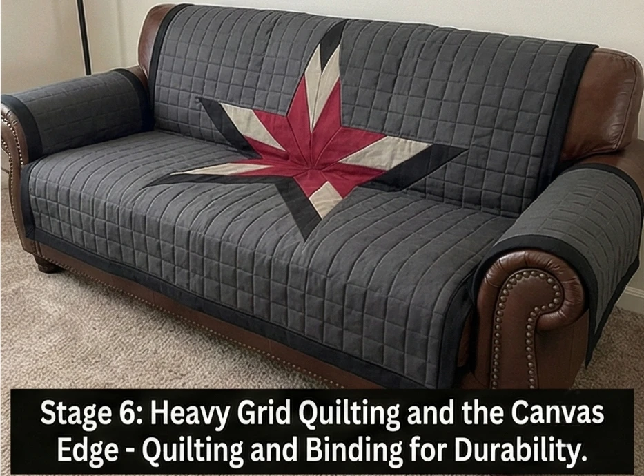 Durable Lakota Star Quilted Couch Covers for Everyday Luxury