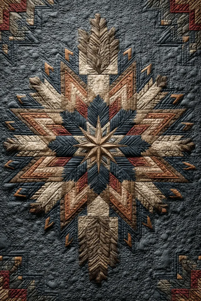 Durable Lakota Star Quilted Couch Covers for Everyday Luxury