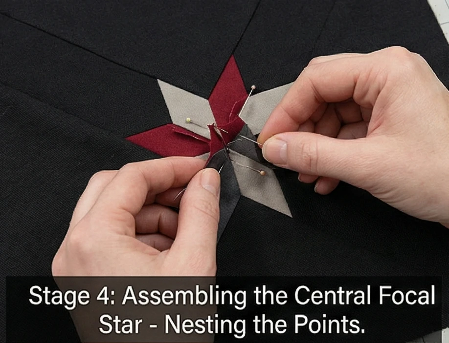 Durable Quilted Lakota Star Laundry Bags for Stylish Home Organization