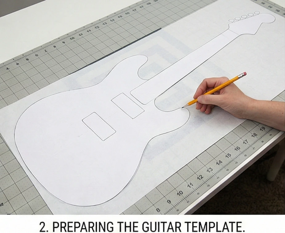 Electric Guitar and Music Note Quilts for Teen Rockstars