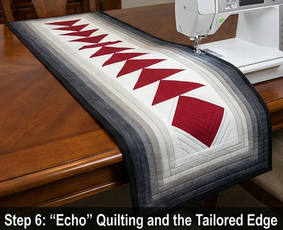 Elegant Jelly Roll Table Runners for Formal Dining Spaces