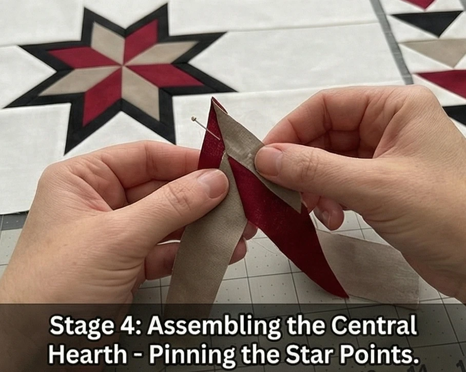 Elegant Lakota Star Table Runners for Dining Room Sophistication