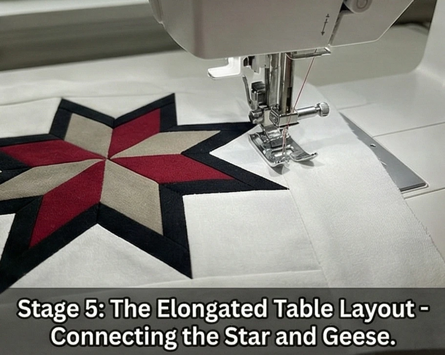 Elegant Lakota Star Table Runners for Dining Room Sophistication