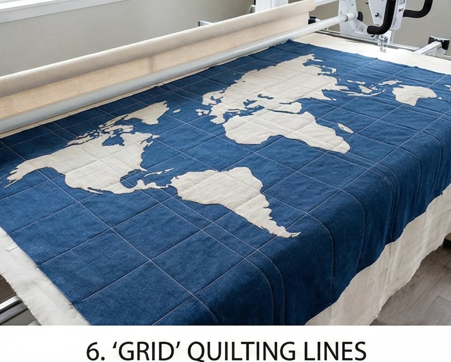 Everyday Adventure Map Quilt Ideas for Stylish Bed Covers