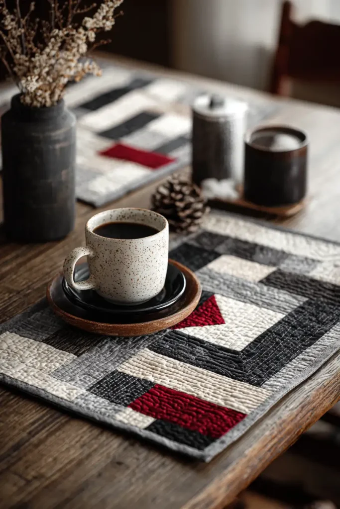 Farmhouse Chic Jelly Roll Placemats for Beautiful Dining