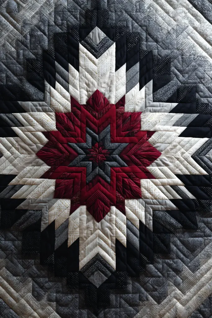 Framed Mini Jelly Roll Quilt Blocks for Gallery Wall Art