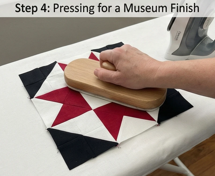 Framed Mini Jelly Roll Quilt Blocks for Gallery Wall Art