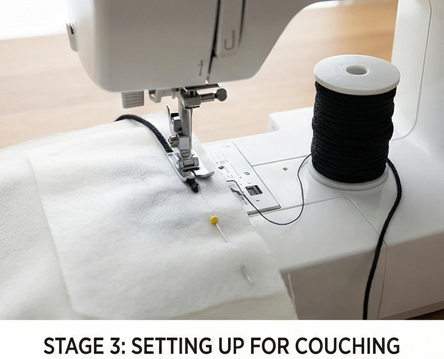 Framed Minimalist Line Art Quilt Designs for Gallery Walls