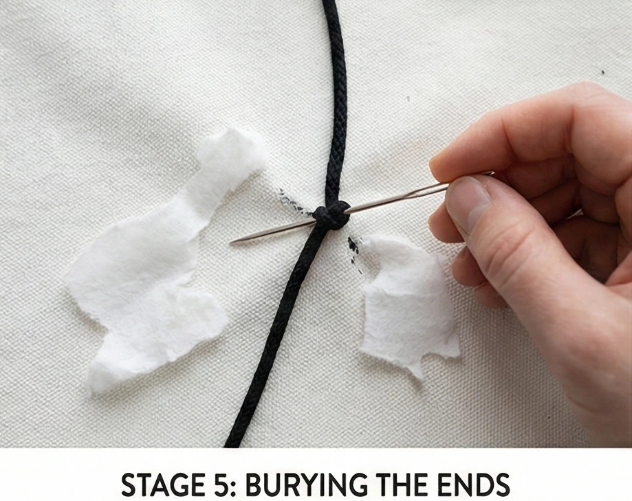 Framed Minimalist Line Art Quilt Designs for Gallery Walls