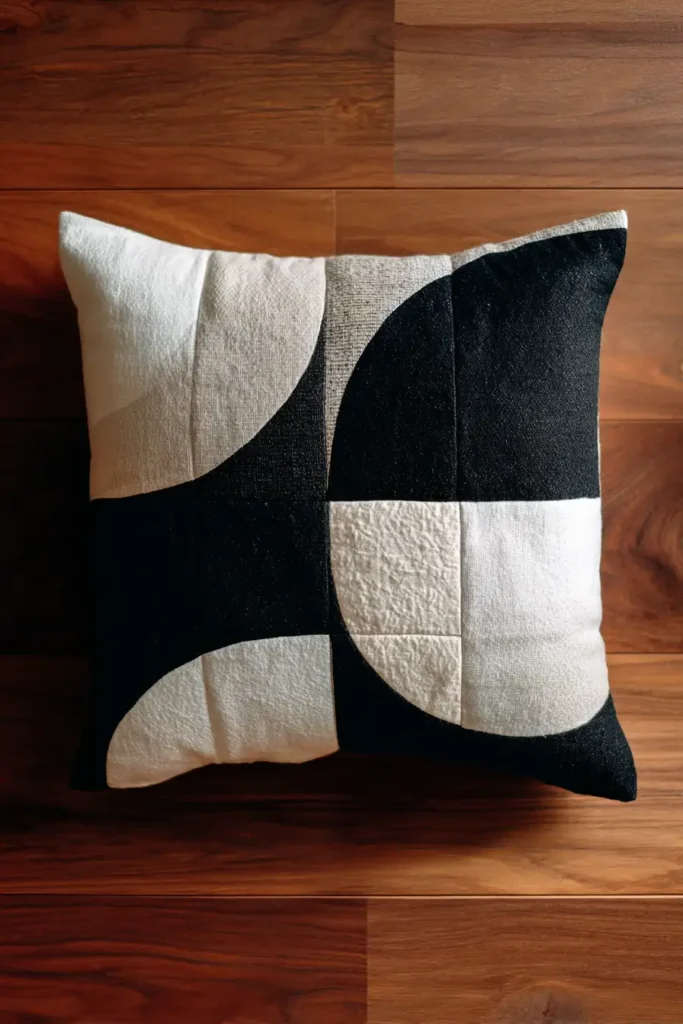 High-Contrast Modern Cushion Covers for Chic Decor