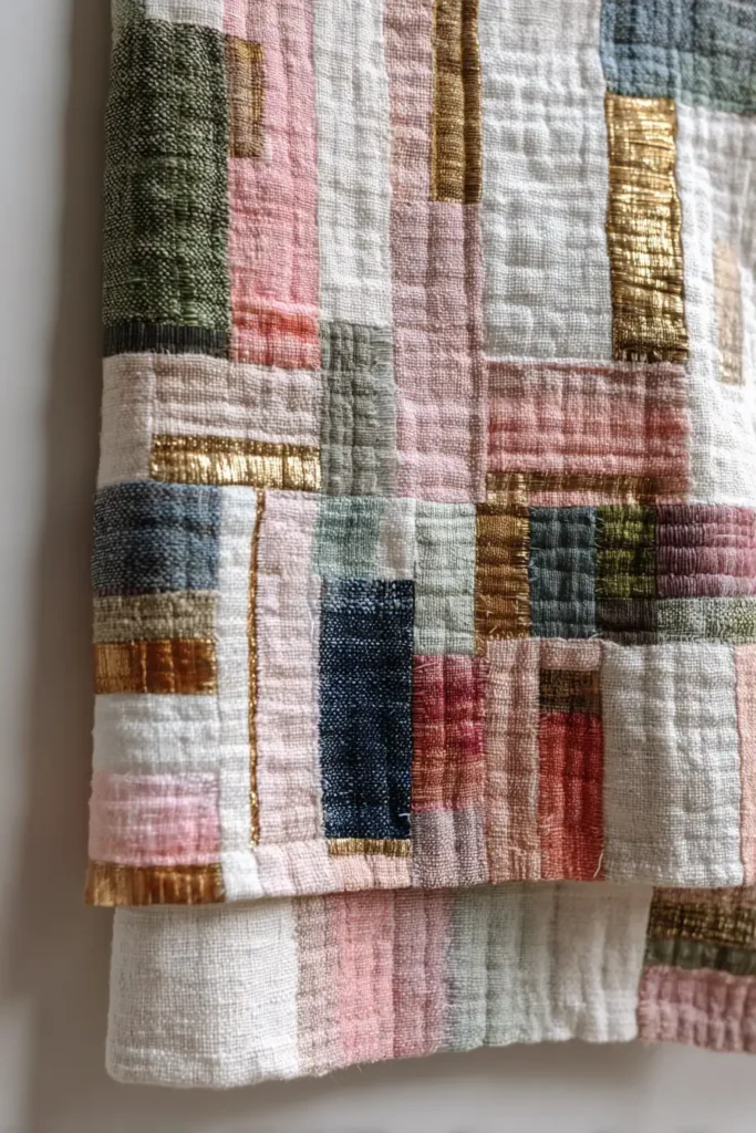 Improv Piecing Quilt Patterns for Unique Wall Hangings