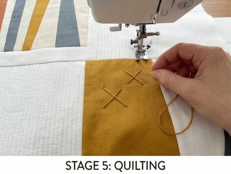 Improv Piecing Quilt Patterns for Unique Wall Hangings