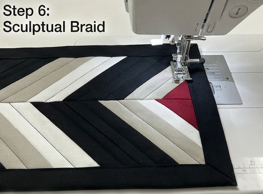 Intricate Braided Jelly Roll Table Toppers for Centerpieces