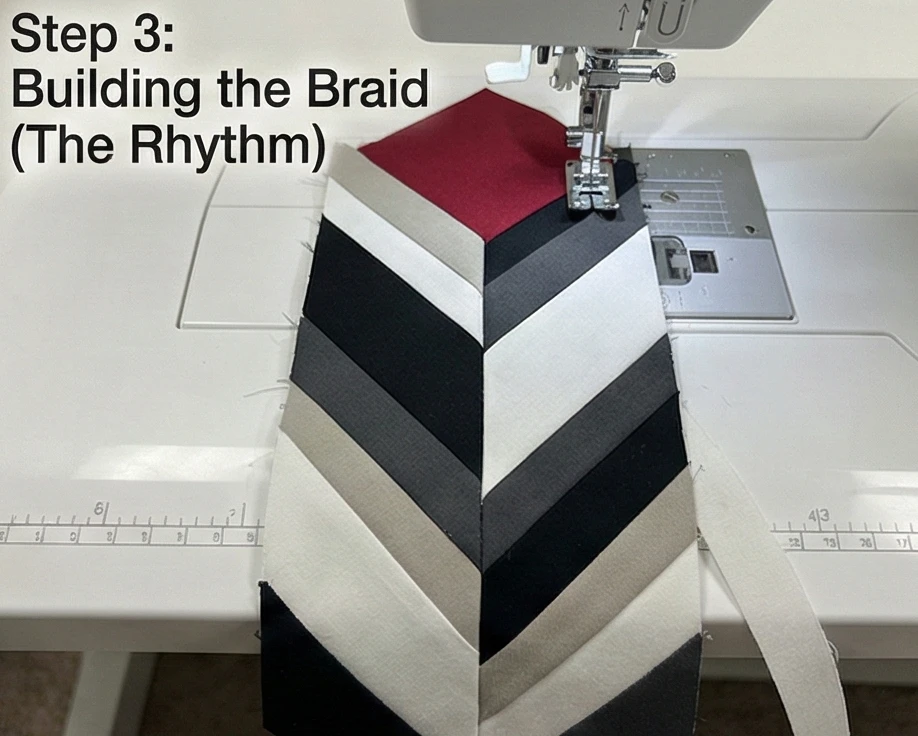 Intricate Braided Jelly Roll Table Toppers for Centerpieces