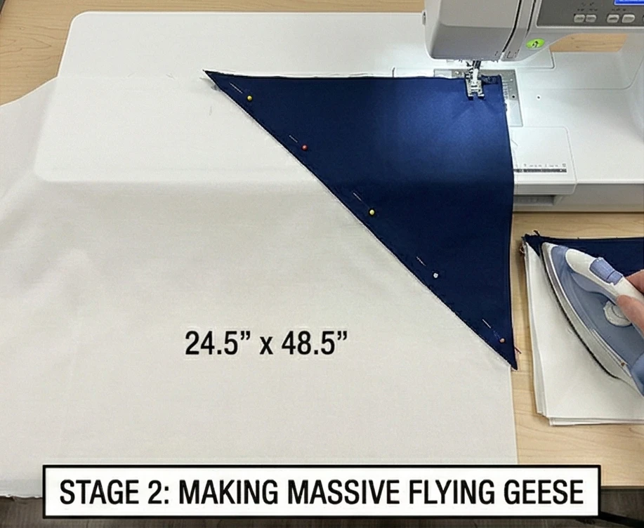 Large-Scale Block Patterns for Bold Statement Bedding