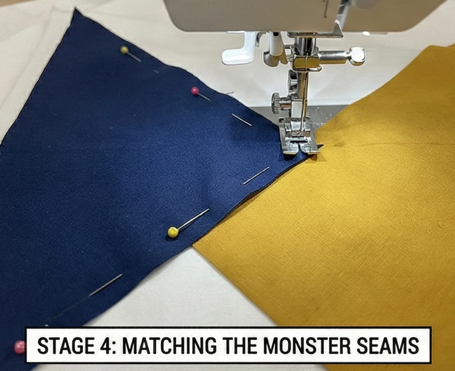 Large-Scale Block Patterns for Bold Statement Bedding