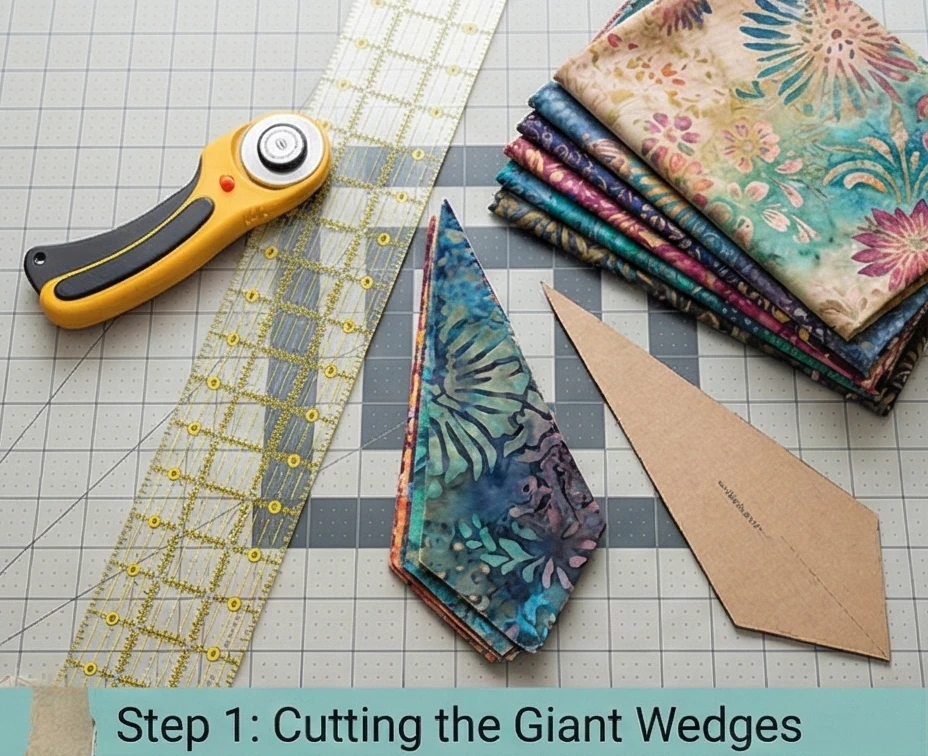 Large Scale Mandala Quilt Patterns for Statement Bedding