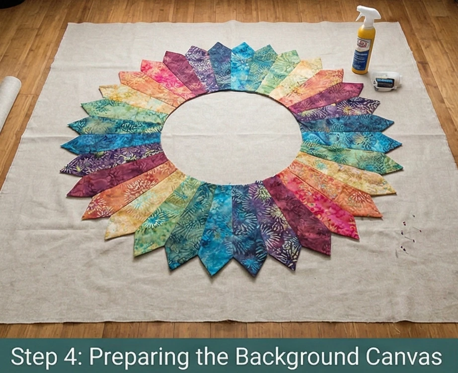 Large Scale Mandala Quilt Patterns for Statement Bedding