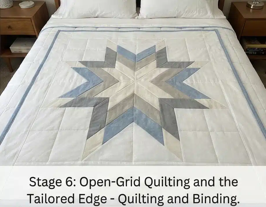 Lightweight Cotton Lakota Star Summer Quilts for Comfortable Layering