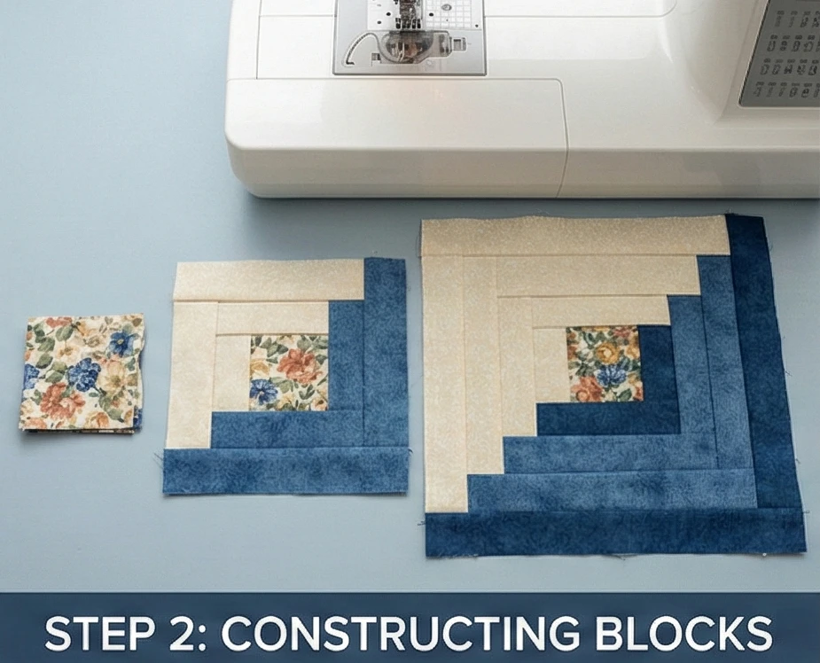 Log Cabin Pattern Tea Cozies and Kitchen Linens for a Cohesive Home