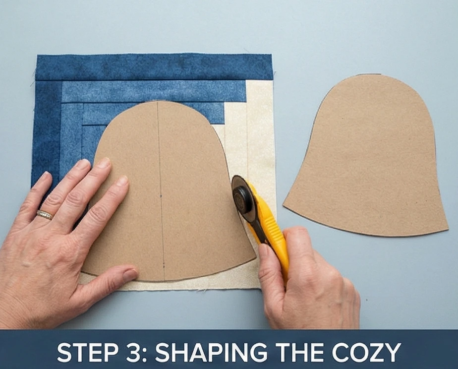 Log Cabin Pattern Tea Cozies and Kitchen Linens for a Cohesive Home