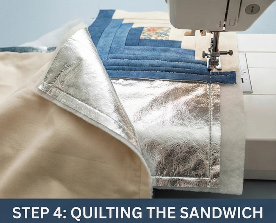 Log Cabin Pattern Tea Cozies and Kitchen Linens for a Cohesive Home