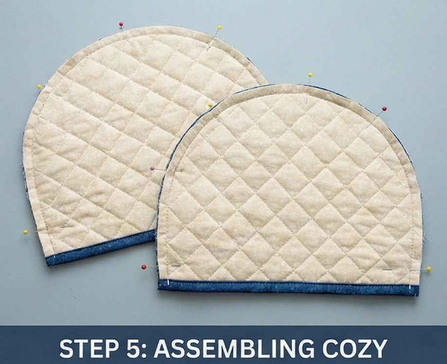 Log Cabin Pattern Tea Cozies and Kitchen Linens for a Cohesive Home