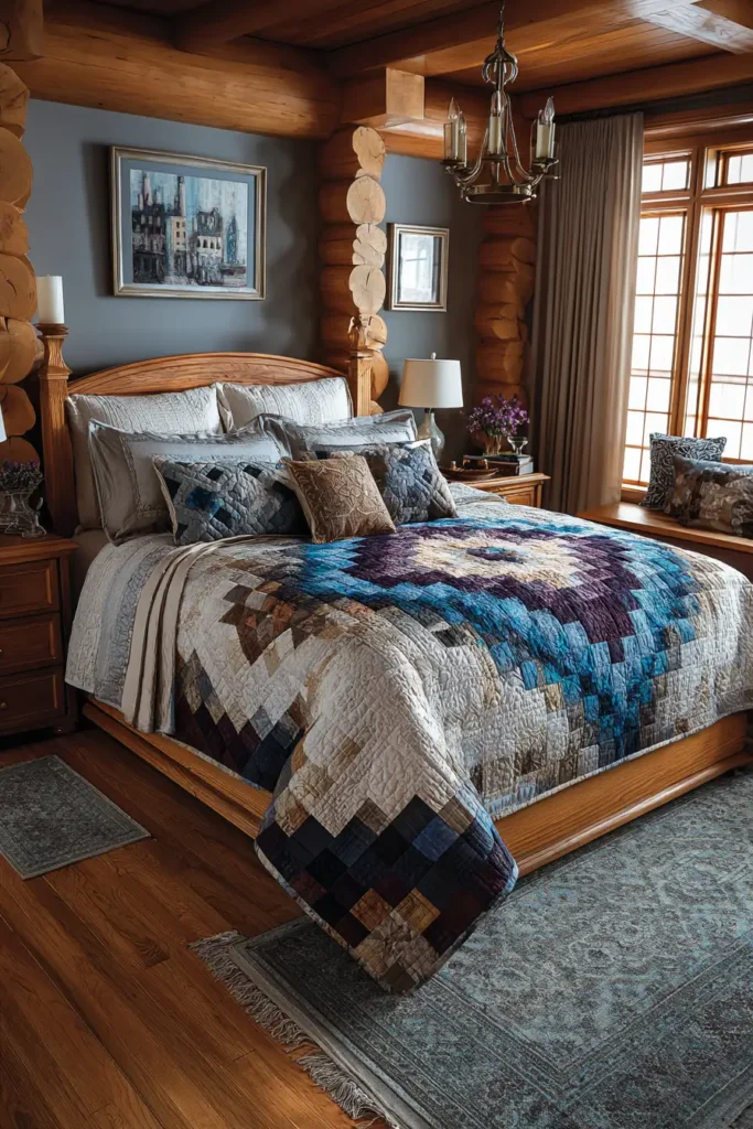 Log Cabin Quilted Bedspreads for Ultimate Comfort and Style