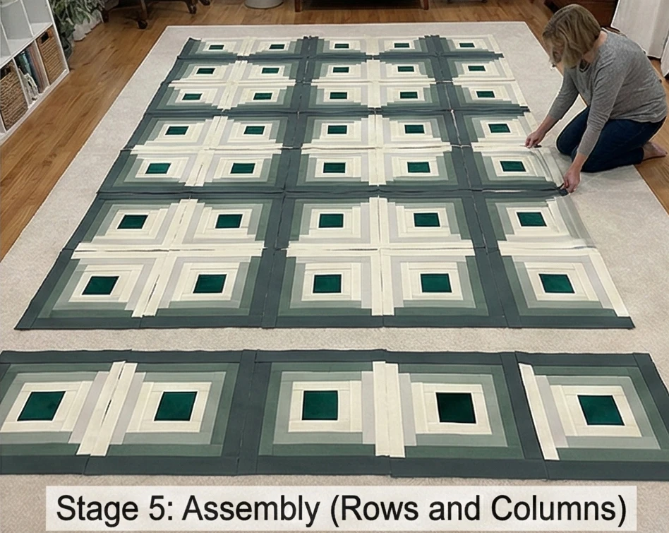 Log Cabin Quilted Bedspreads for Ultimate Comfort and Style