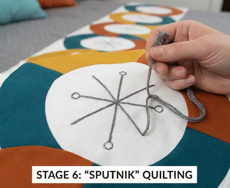 Mid-Century Modern Inspired Bed Runners for Retro Style