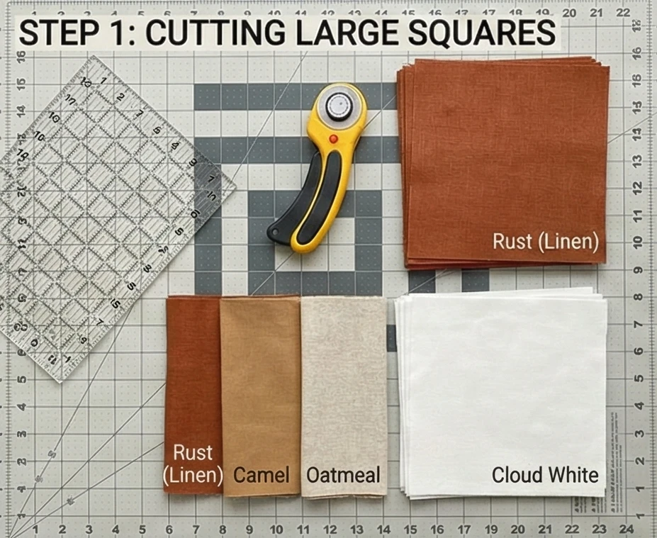 Minimalist Earth Tone Bed Quilts for Serene Sanctuaries