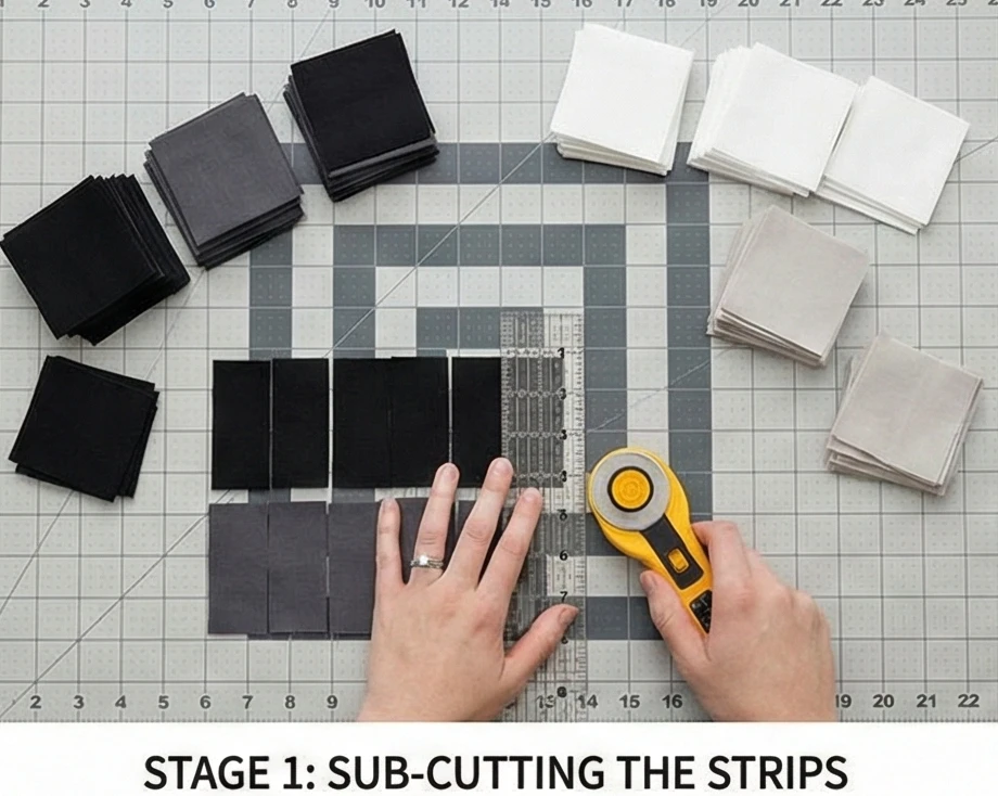 Minimalist Monochrome Jelly Roll Quilts for Serene Sleep Sanctuaries