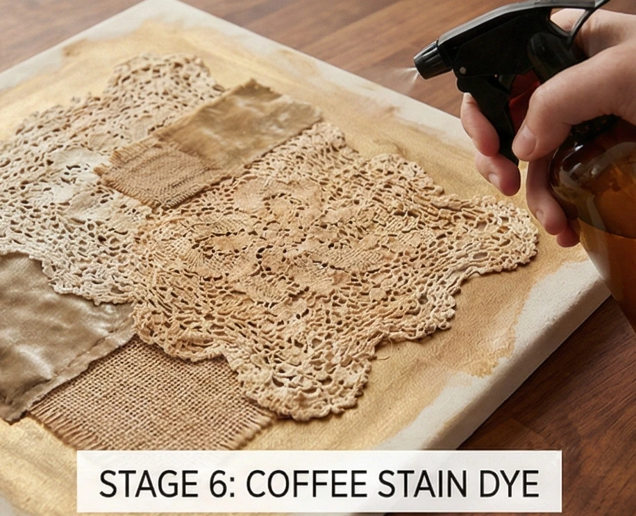 Mixed Media Boho Table Toppers for Artistic Dining