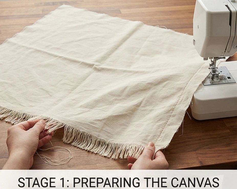 Mixed Media Boho Table Toppers for Artistic Dining