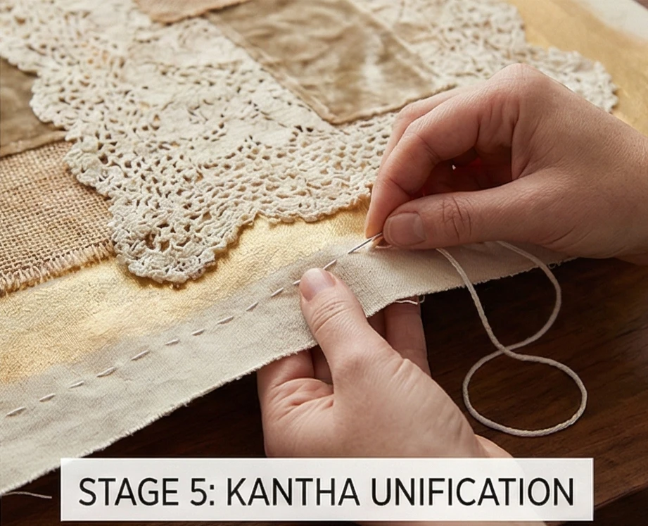 Mixed Media Boho Table Toppers for Artistic Dining