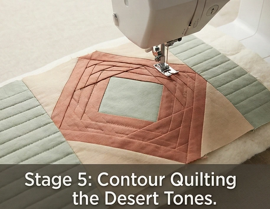 Modern Desert Inspired Navajo Quilt Pillow Covers for Serene Sleep