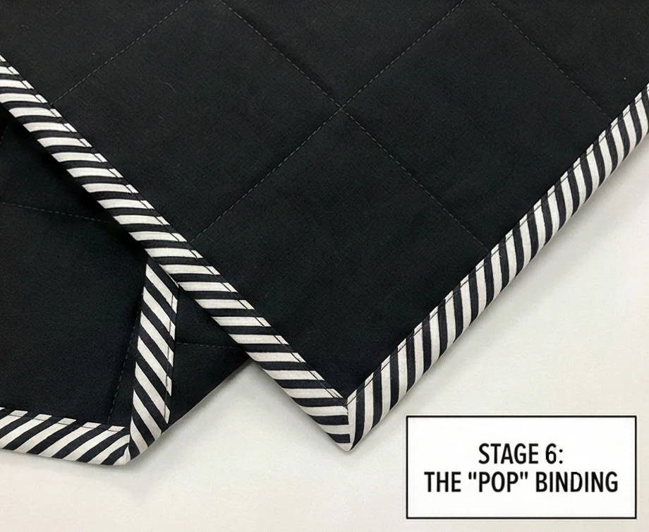 Monochrome Black and White Modern Quilts for Elegant Bedrooms