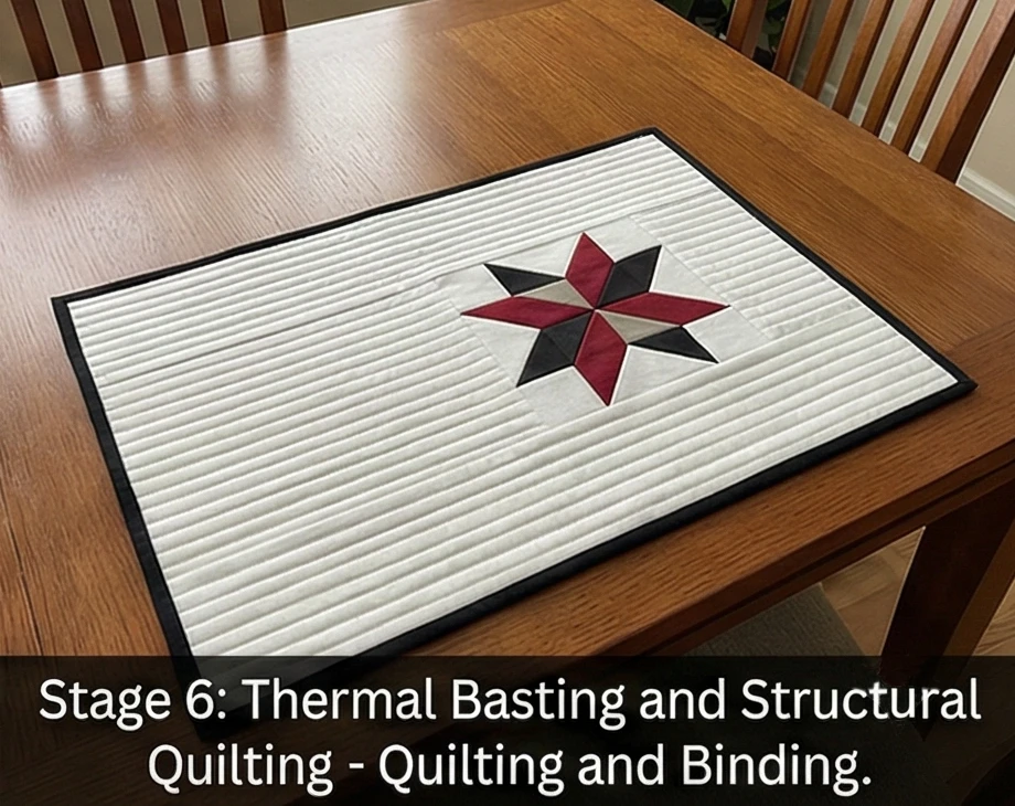 Morning Star Quilted Placemats for Culturally Inspired Tablescapes