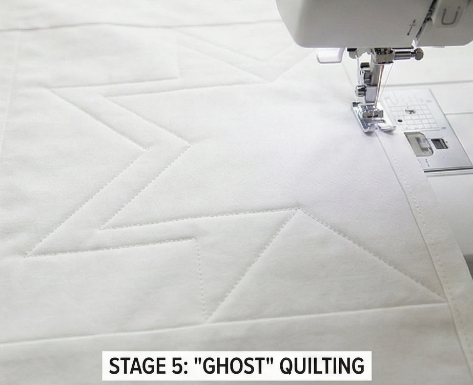 Negative Space Modern Quilt Ideas for Airy Bedrooms