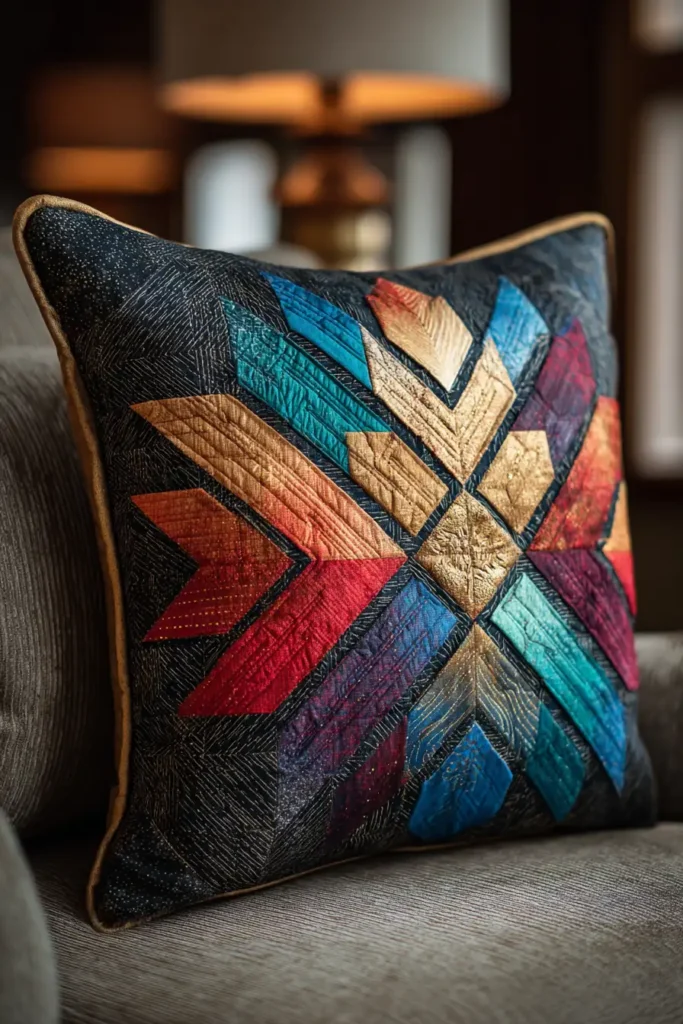 Pineapple Log Cabin Cushion Covers for Elegant Sofa Accents