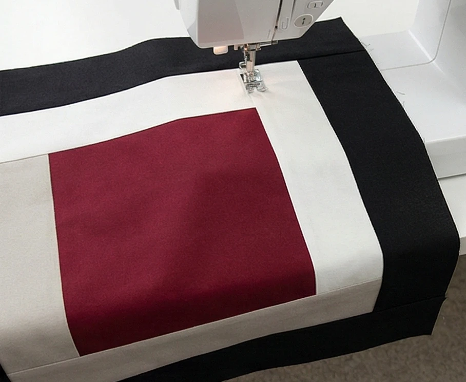 Quilted Jelly Roll Floor Pillows for Extra Living Room Comfort