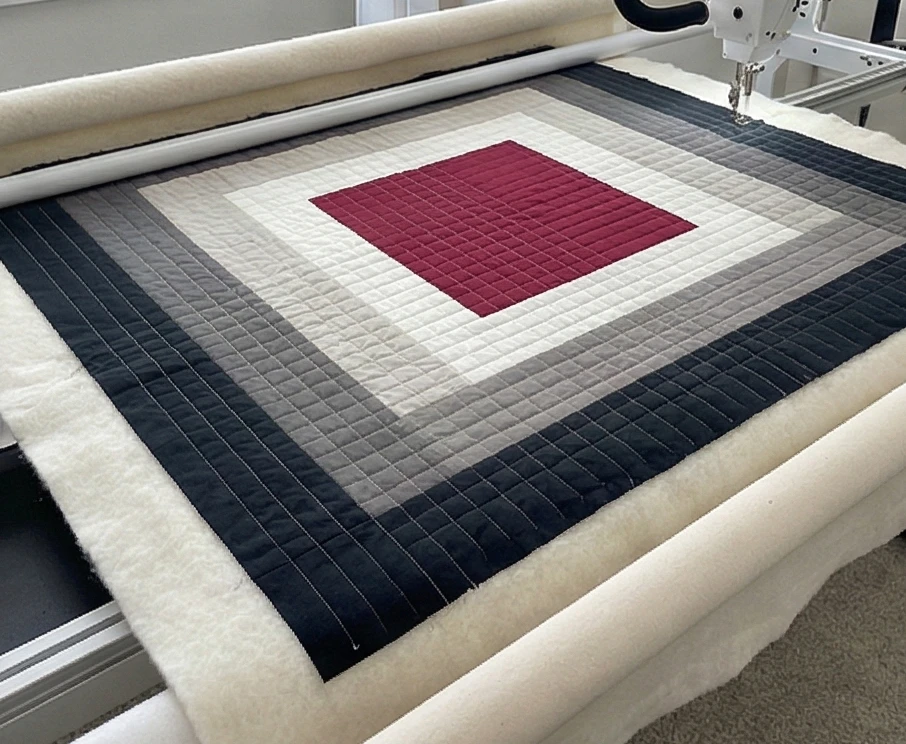 Quilted Jelly Roll Floor Pillows for Extra Living Room Comfort