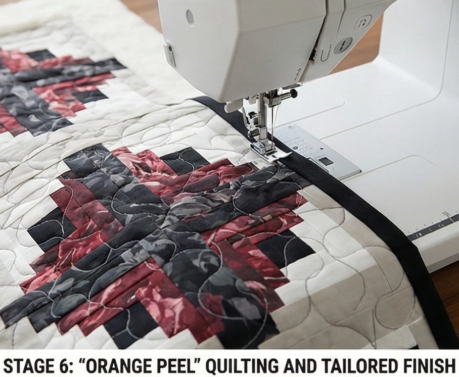 Romantic Floral Jelly Roll Quilts for Sophisticated Bedrooms